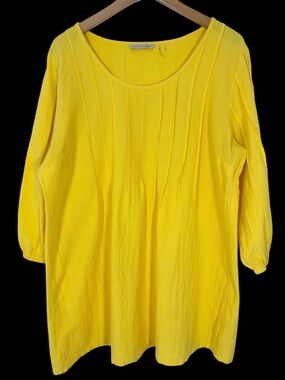 Soft Surroundings Tunic Top Boho Cotton XL